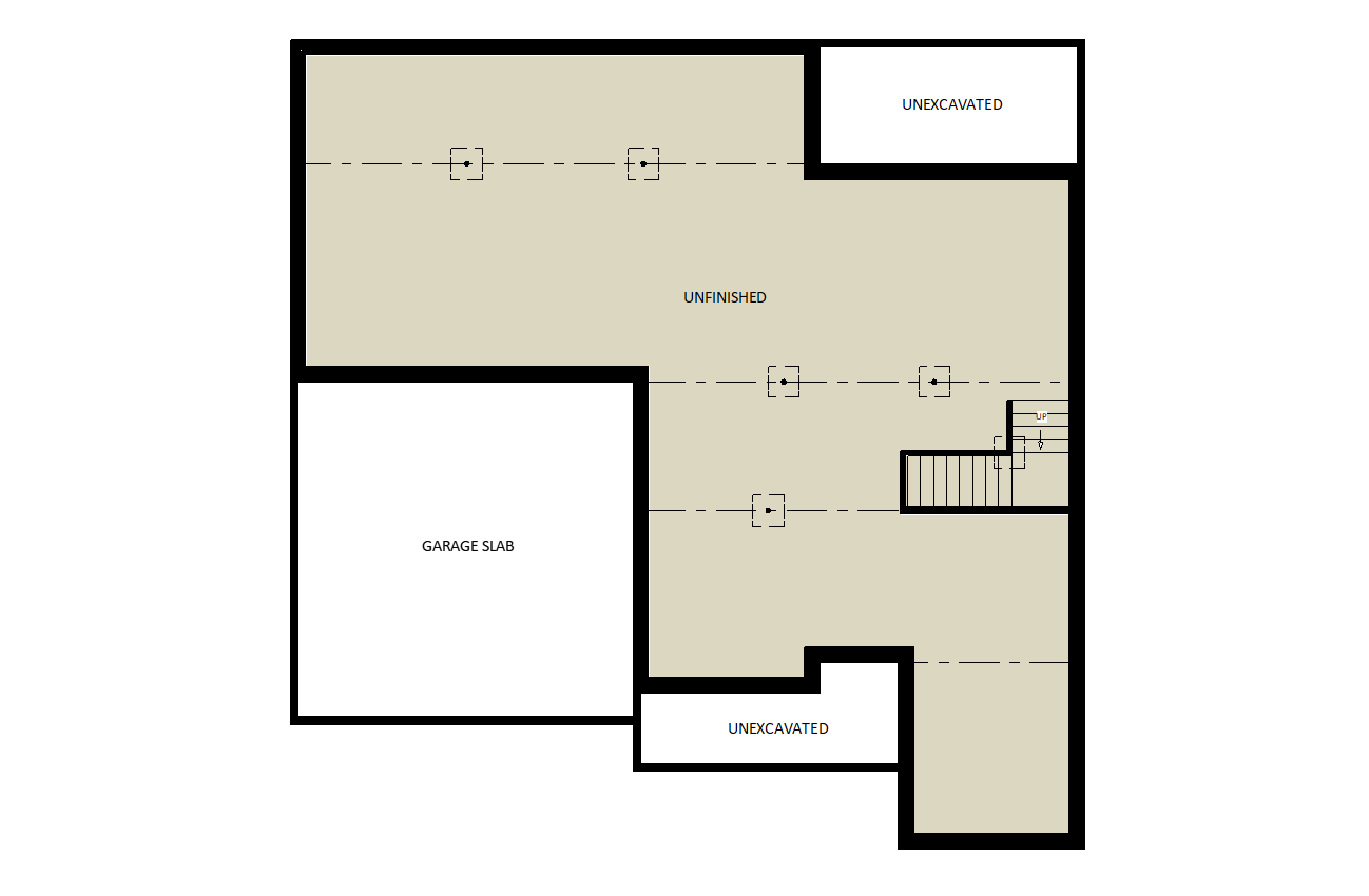 BentonLower Level Floor Plan